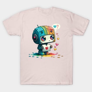 Do you love me Robot T-Shirt